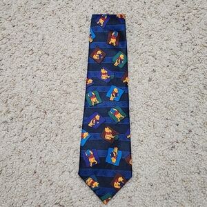 Disney Winnie‎ The Pooh Mens Neck Tie Vintage